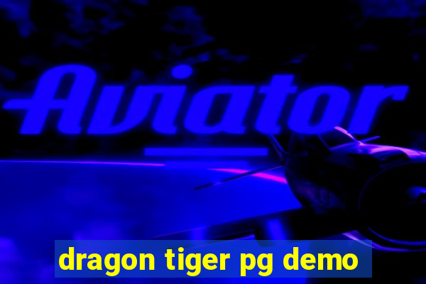 dragon tiger pg demo