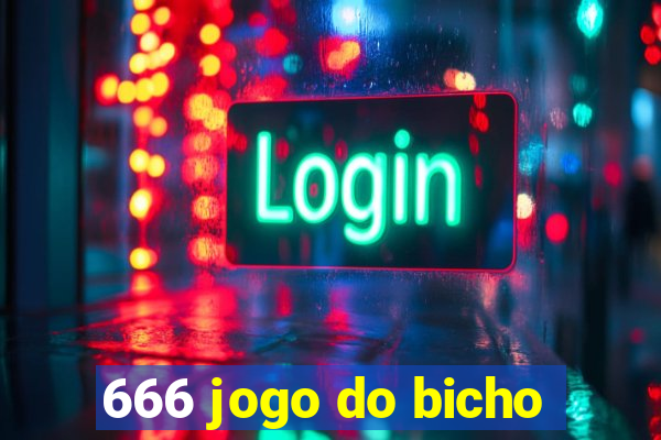 666 jogo do bicho