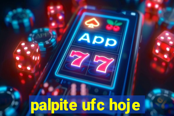 palpite ufc hoje