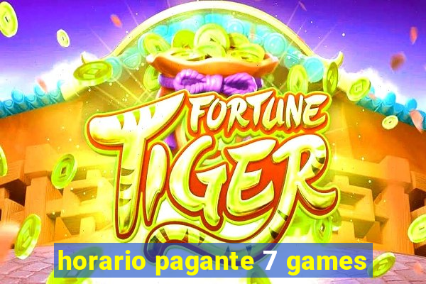 horario pagante 7 games