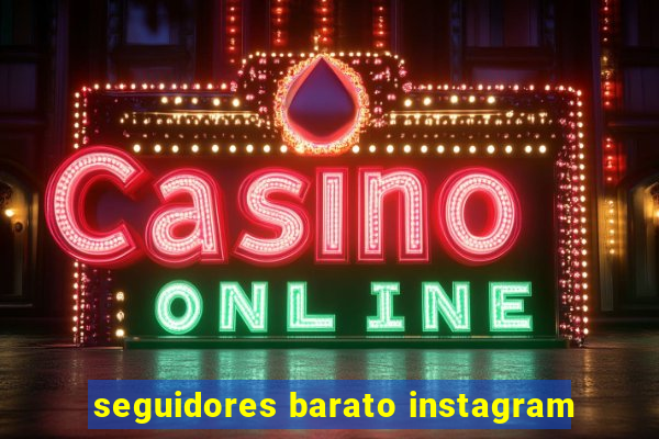 seguidores barato instagram