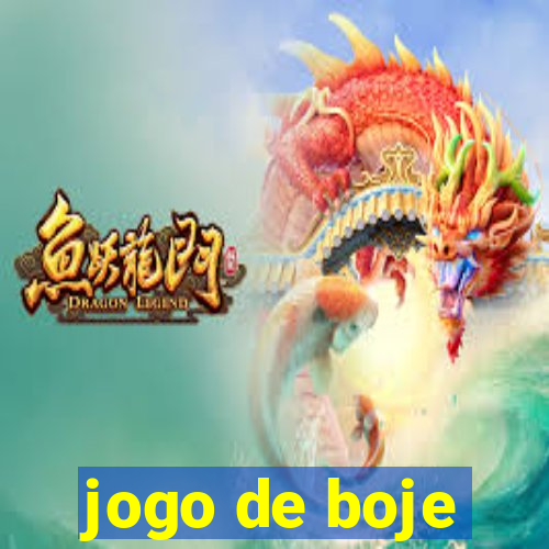 jogo de boje