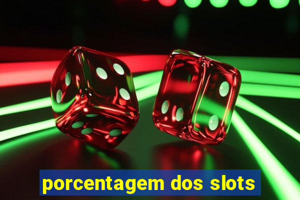 porcentagem dos slots