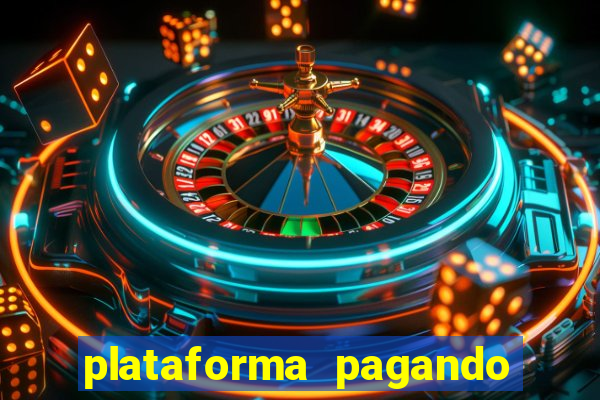 plataforma pagando no cadastro slots