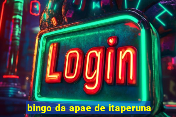 bingo da apae de itaperuna