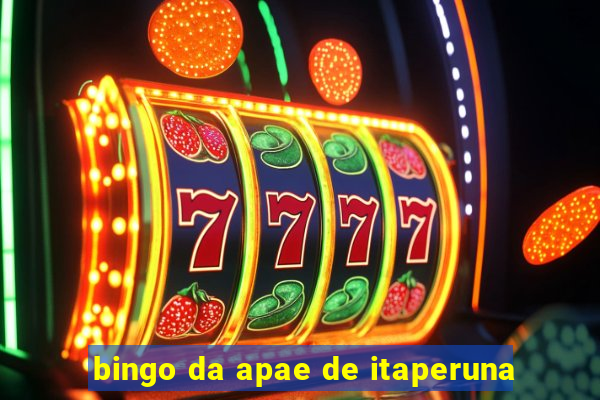 bingo da apae de itaperuna