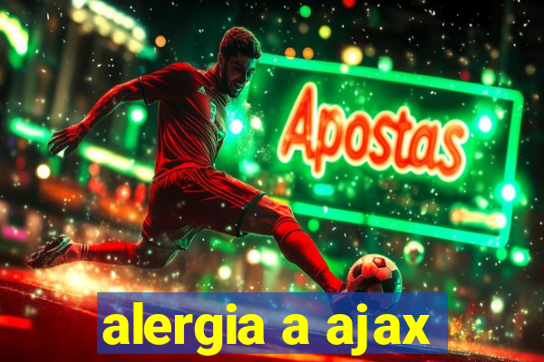 alergia a ajax