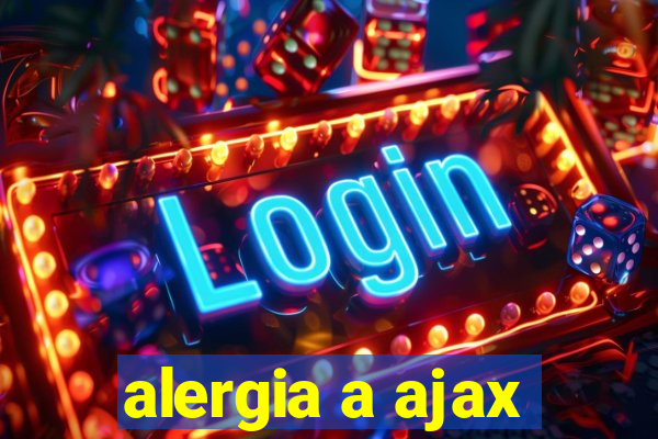 alergia a ajax