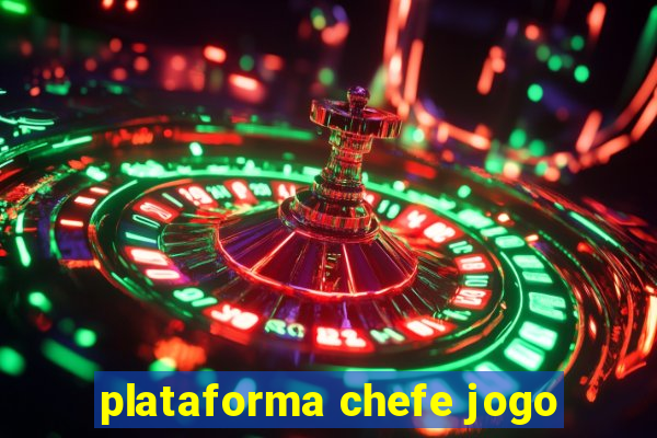 plataforma chefe jogo