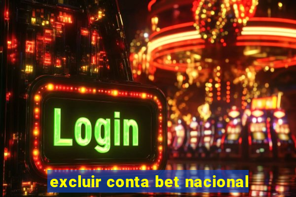 excluir conta bet nacional