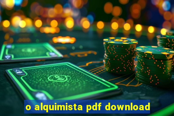 o alquimista pdf download