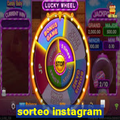 sorteo instagram