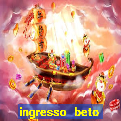 ingresso beto carrero com desconto