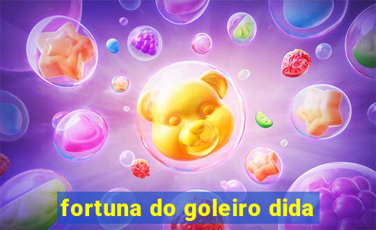 fortuna do goleiro dida