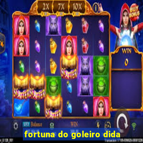 fortuna do goleiro dida