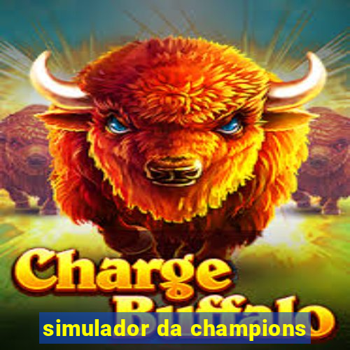 simulador da champions