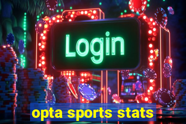 opta sports stats