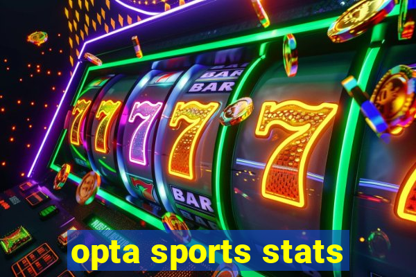 opta sports stats