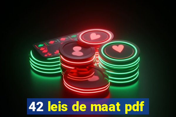 42 leis de maat pdf