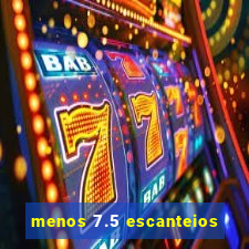 menos 7.5 escanteios