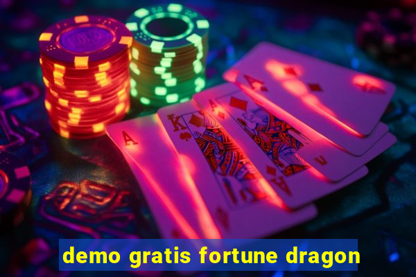 demo gratis fortune dragon