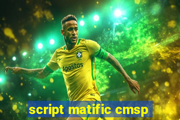 script matific cmsp