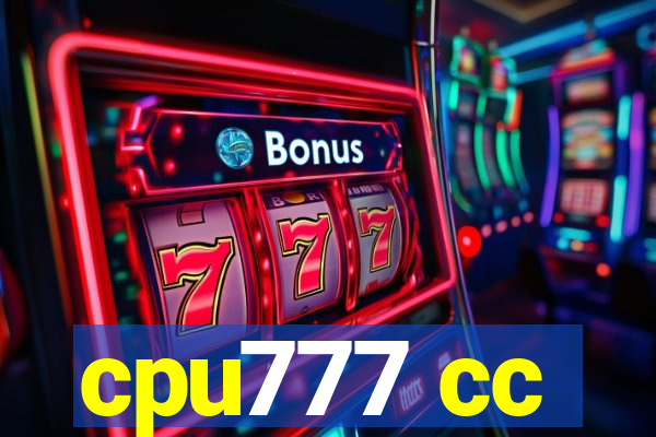 cpu777 cc