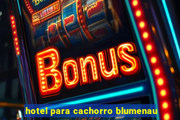 hotel para cachorro blumenau