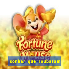 sonhar que roubaram minha moto jogo do bicho