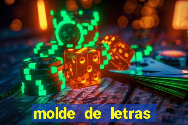 molde de letras feliz natal para imprimir