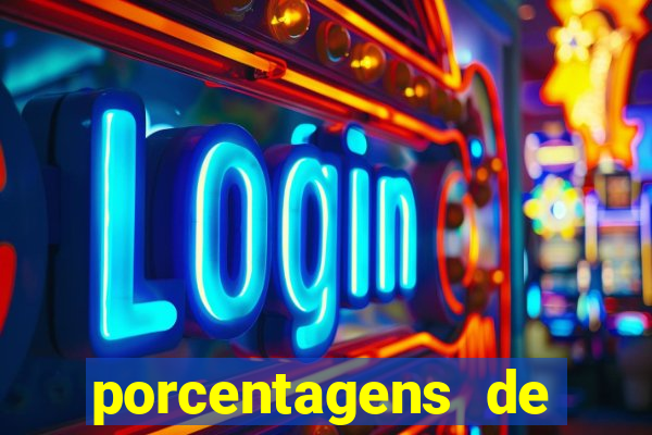 porcentagens de jogos pagantes