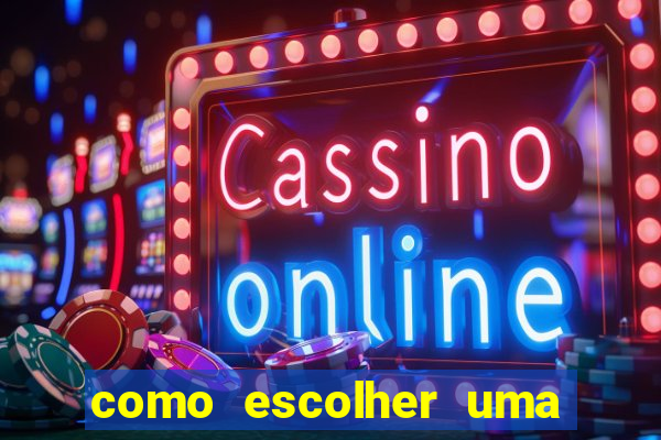 como escolher uma boa cartela de bingo