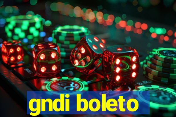 gndi boleto