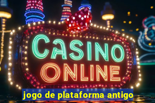 jogo de plataforma antigo