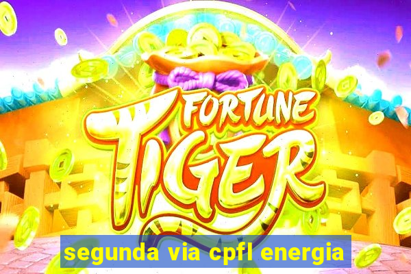 segunda via cpfl energia