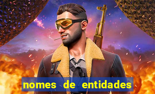 nomes de entidades do mal