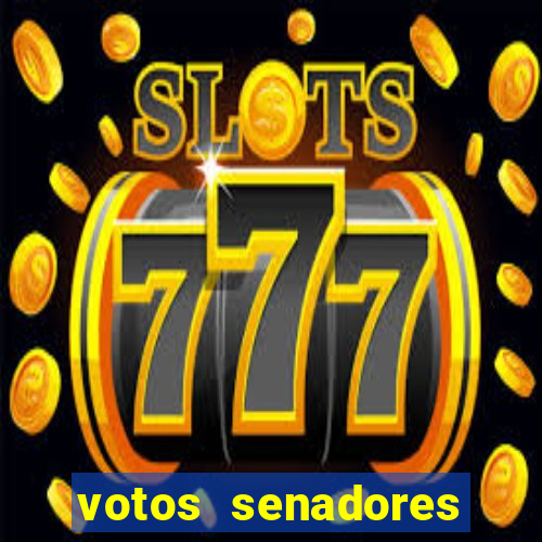 votos senadores impeachment moraes