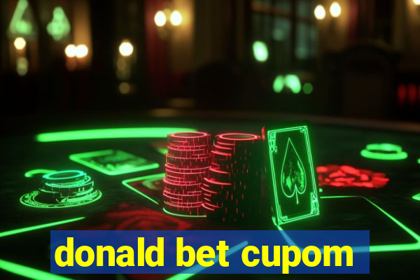 donald bet cupom