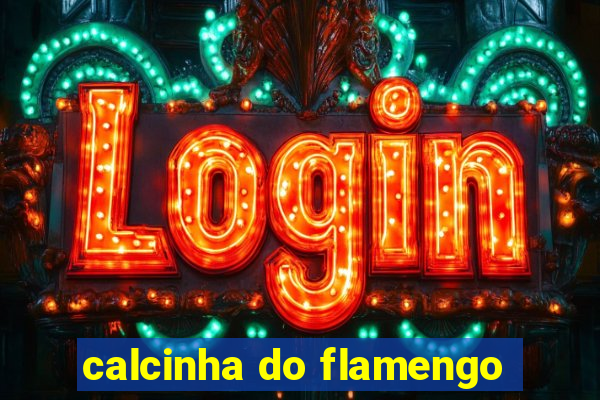 calcinha do flamengo