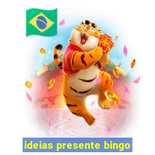 ideias presente bingo