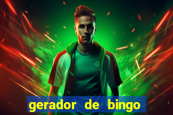 gerador de bingo cha de bebe