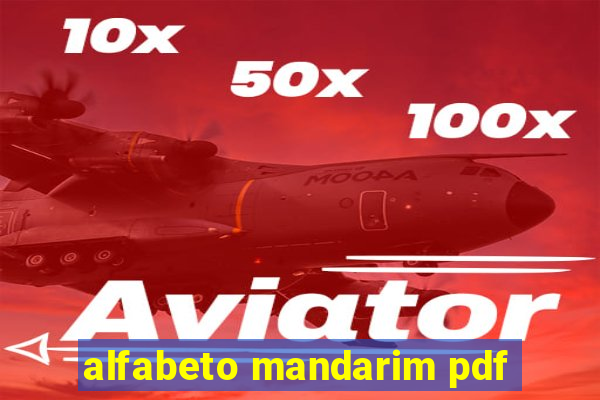 alfabeto mandarim pdf