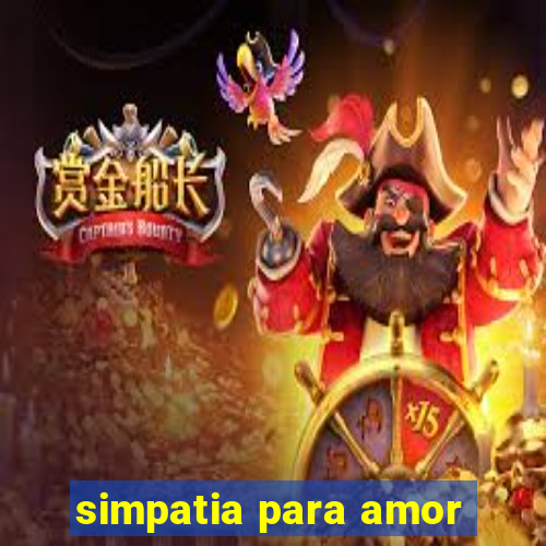 simpatia para amor