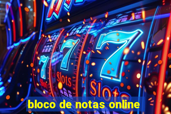 bloco de notas online