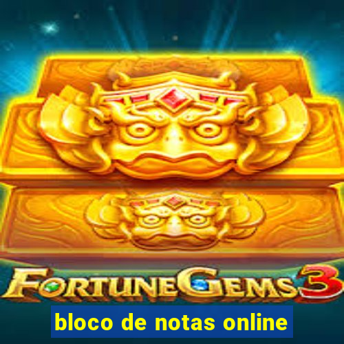 bloco de notas online