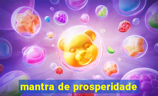 mantra de prosperidade