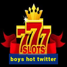 boys hot twitter