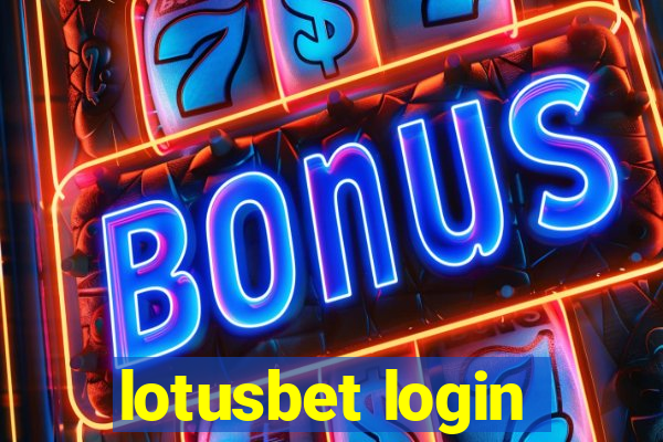 lotusbet login