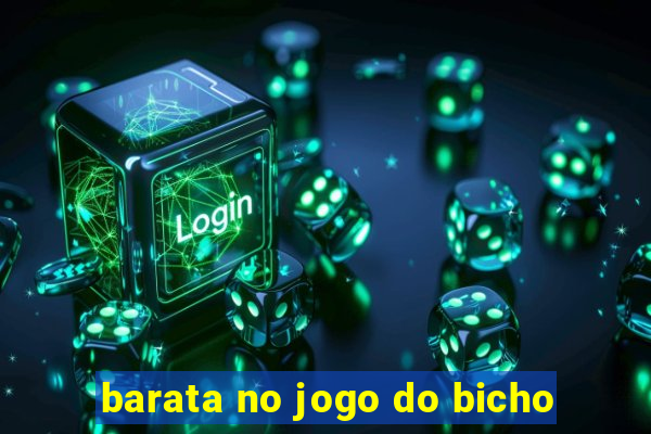 barata no jogo do bicho