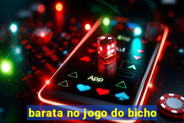 barata no jogo do bicho